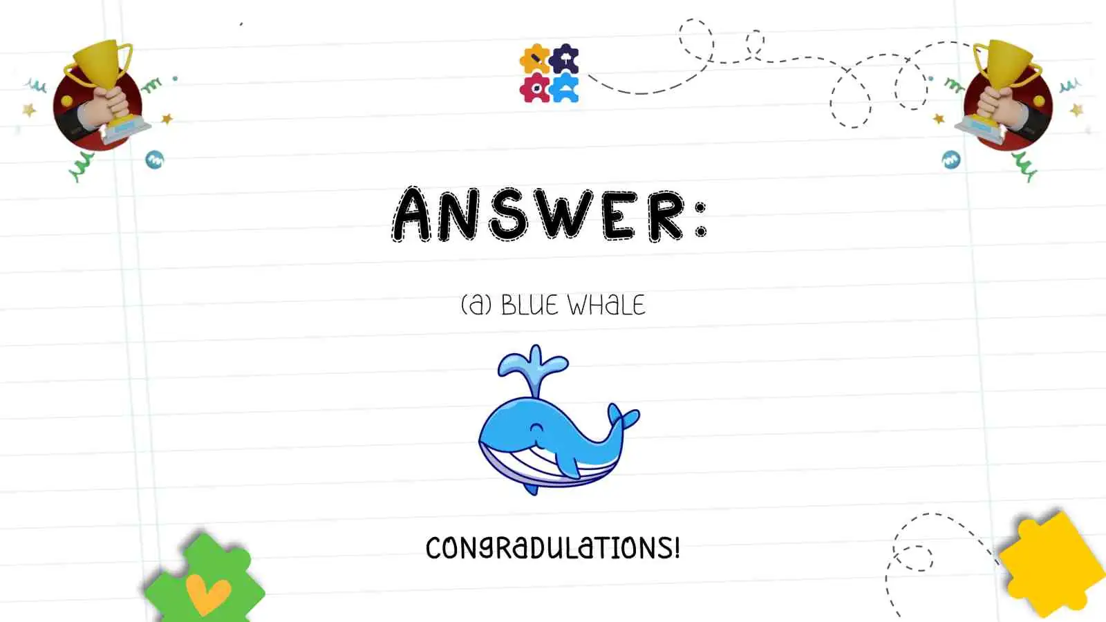 Educational Answer Sheet Design